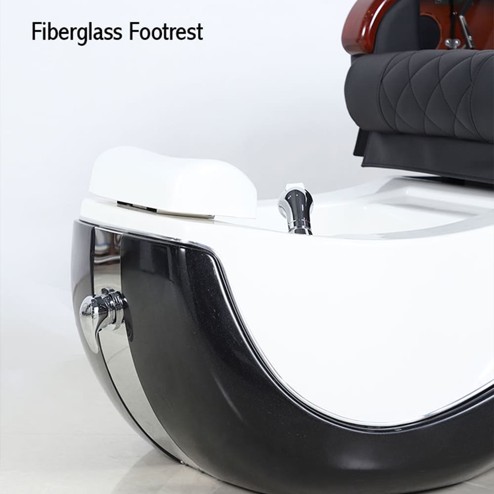 Schwarzer Massage-Pediküre-Spa-Stuhl mit Sanitär - Kangmei