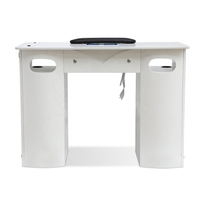 Weißer Maniküre-Tisch, Nagelschreibtisch mit Schubladen – Kangmei