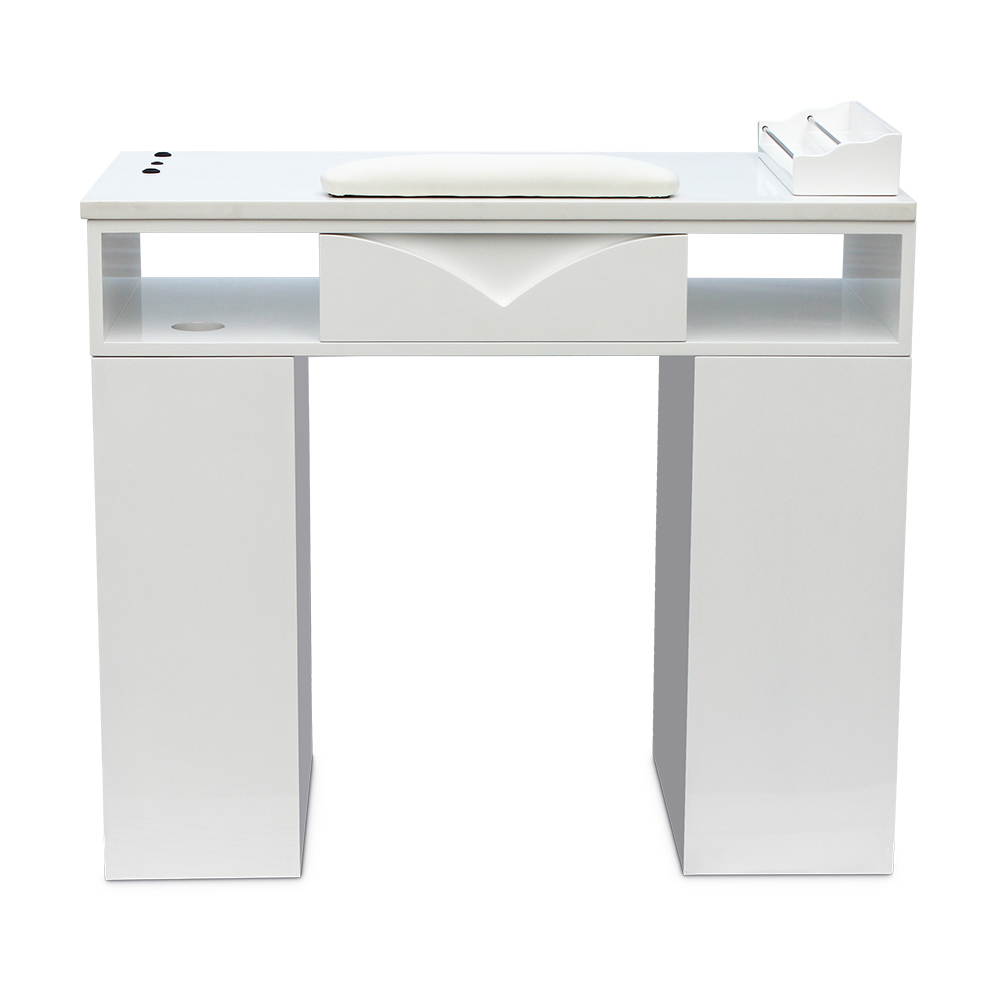 Nail Tech Station Schreibtisch-Maniküretisch mit Staubsammler – Kangmei