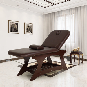 Verstellbarer Spa-Schönheitssalon Gesichtsbehandlung Wachstisch Thai-Massagebett