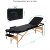 Leichte, tragbare Massageliege aus Holz, Massageliege, Spa-Gesichtsbett