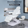 Elektrischer Lift-Massagetisch, Schönheitssalon, Kosmetikerin, weißes Gesichtsbett – Kangmei