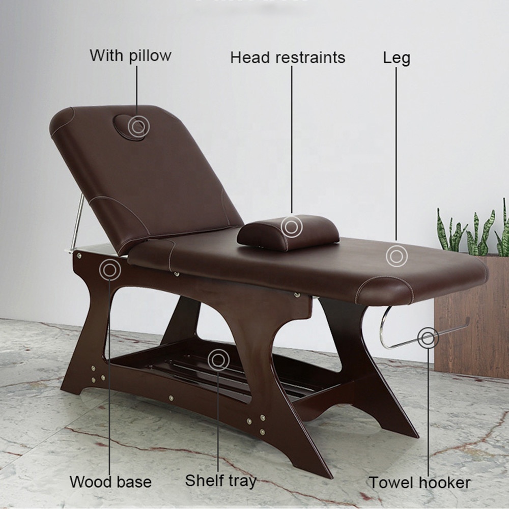 Spa Waxing Table Massageliege Gesichtsbett mit Loch