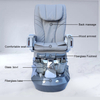 Elektrischer rohrloser Whirlpool-Jet-Massage-Maniküre-Fuß-Spa-Grauer Pediküre-Stuhl mit Waschbecken