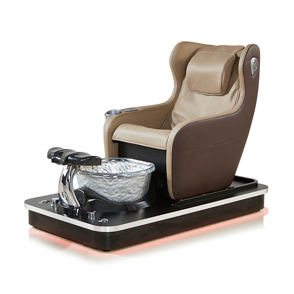 Luxuriöser moderner Schönheits-Nagelsalon-Magnet Jet Pipeless Whirlpool-System Vibrations-Ganzkörpermassage-Fuß-Spa-Pediküre-Stuhl